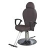 BARBER-крісло перукарське ZD-346B КОРИЧНЕВЕ