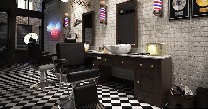 робоче місце перукаря BARBER INDUSTRIAL1