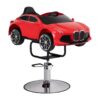 Крісло-машинка BMW RED для дитячих стрижок