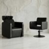 КОМПЛЕКТ ПЕРУКАРСЬКИХ МЕБЛІВ POLO BLACK